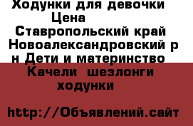 Ходунки для девочки › Цена ­ 2 000 - Ставропольский край, Новоалександровский р-н Дети и материнство » Качели, шезлонги, ходунки   